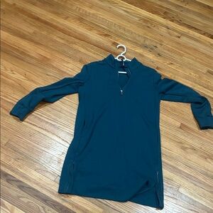 Athleta Teal Mini Dress